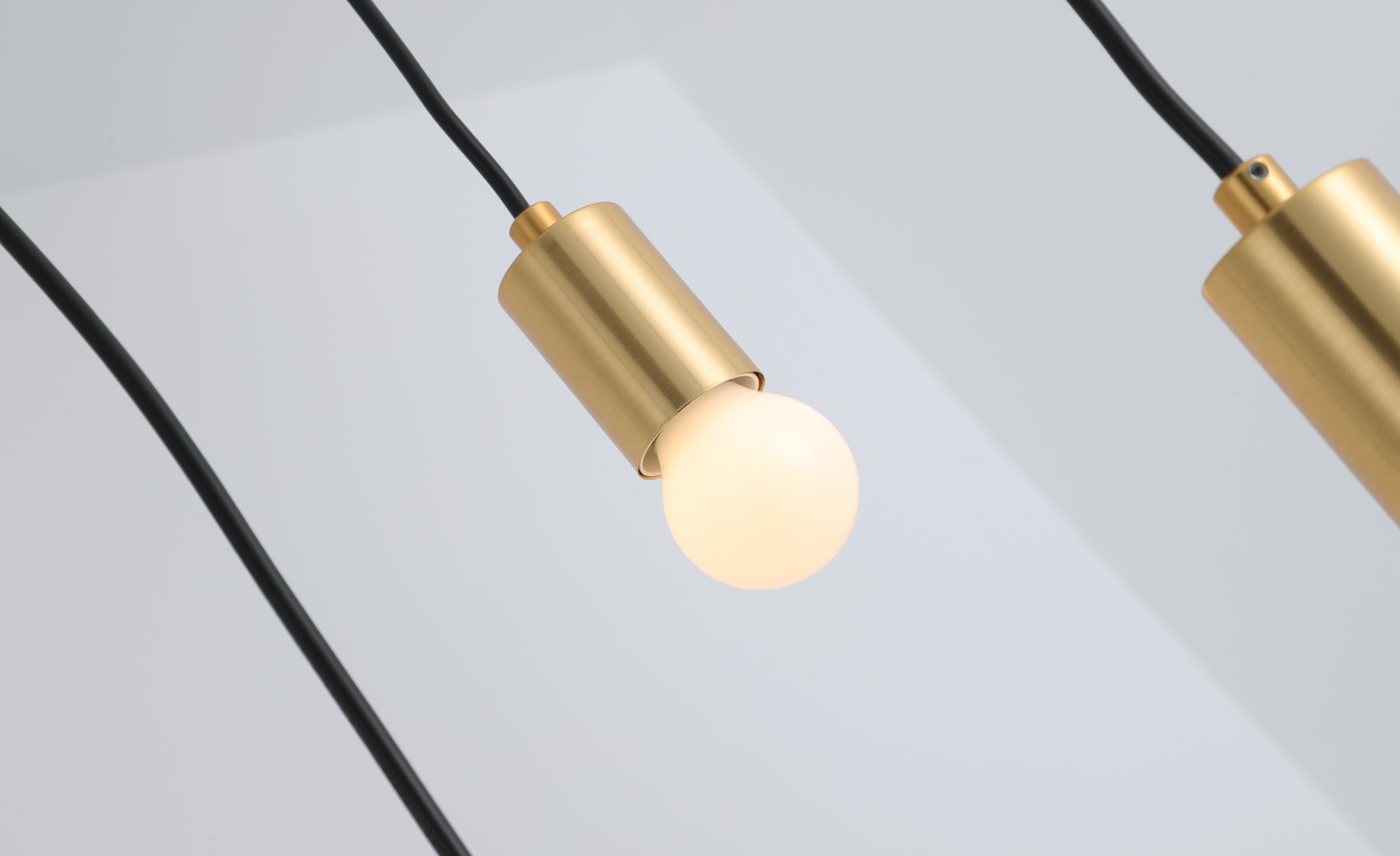 Hanglamp Triplado Metaal Goud